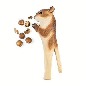 Houten notenkraker - Eekhoorn van Wildlife garden, ideaal voor het kraker van hazelnoten en walnoten